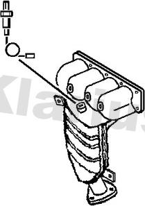 Klarius 321883 - Katalizators www.autospares.lv