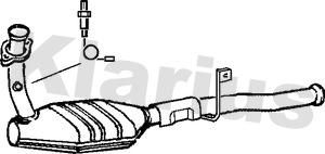 Klarius 380008 - Katalizators www.autospares.lv