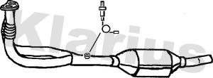 Klarius 380019 - Katalizators www.autospares.lv