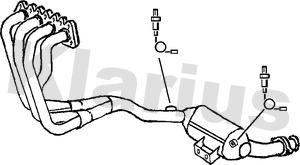 Klarius 321917 - Katalizators www.autospares.lv