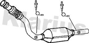 Klarius 321617 - Katalizators www.autospares.lv