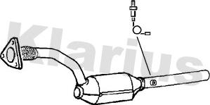 Klarius 321621 - Katalizators autospares.lv