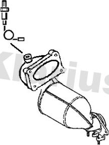 Klarius 323682 - Katalizators www.autospares.lv