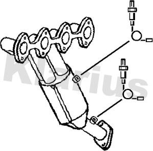 Klarius 322504 - Катализатор www.autospares.lv