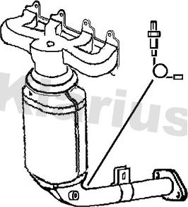 Klarius 322517 - Katalizators www.autospares.lv