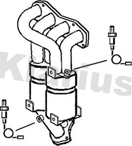 Klarius 322111 - Katalizators www.autospares.lv