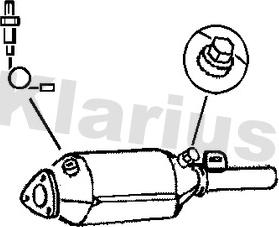 Klarius 370048 - Katalizators www.autospares.lv