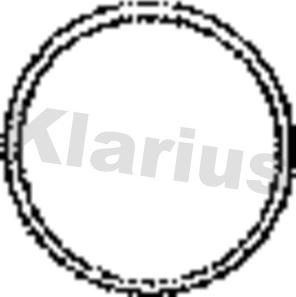 Klarius HAG16AC - Blīve, Izplūdes caurule www.autospares.lv