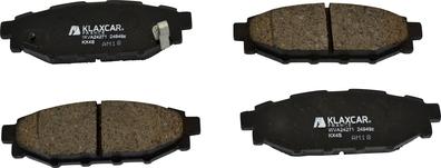 Klaxcar France 24949z - Brake Pad Set, disc brake www.autospares.lv