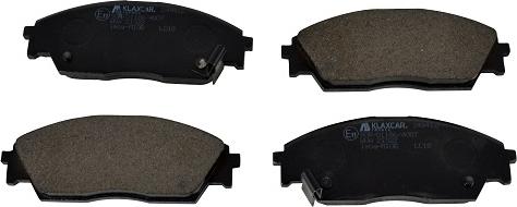 Klaxcar France 24941z - Brake Pad Set, disc brake www.autospares.lv