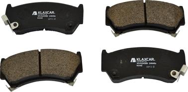 Klaxcar France 24948z - Brake Pad Set, disc brake www.autospares.lv