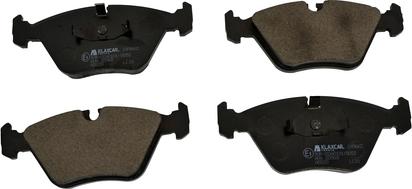 Klaxcar France 24966z - Brake Pad Set, disc brake www.autospares.lv