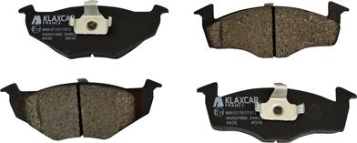 Klaxcar France 24462z - Brake Pad Set, disc brake www.autospares.lv