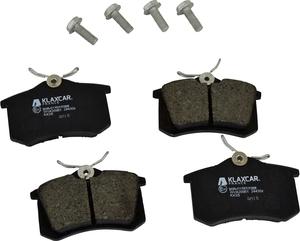 Klaxcar France 24430z - Brake Pad Set, disc brake www.autospares.lv