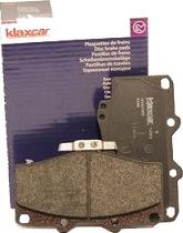 Klaxcar France 24557z - Brake Pad Set, disc brake www.autospares.lv