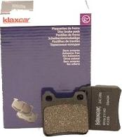 Klaxcar France 24508z - Тормозные колодки, дисковые, комплект www.autospares.lv