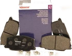 Klaxcar France 24644z - Brake Pad Set, disc brake www.autospares.lv