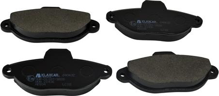 Klaxcar France 24063z - Brake Pad Set, disc brake www.autospares.lv