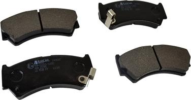 Klaxcar France 24008z - Brake Pad Set, disc brake www.autospares.lv