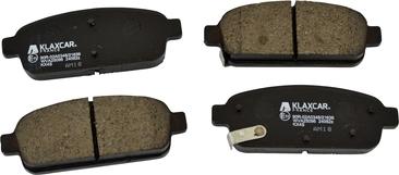 Klaxcar France 24082z - Brake Pad Set, disc brake www.autospares.lv