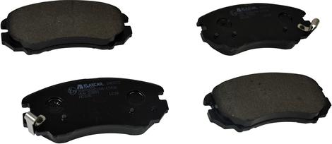 Klaxcar France 24037z - Brake Pad Set, disc brake www.autospares.lv