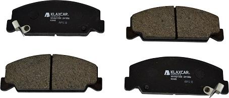 Klaxcar France 24155z - Brake Pad Set, disc brake www.autospares.lv