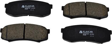 Klaxcar France 24157z - Brake Pad Set, disc brake www.autospares.lv