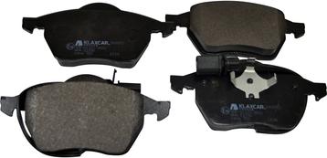 Klaxcar France 24187z - Brake Pad Set, disc brake www.autospares.lv