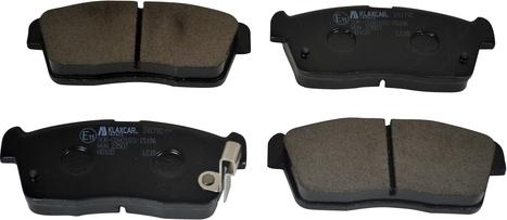 Klaxcar France 24179z - Brake Pad Set, disc brake www.autospares.lv