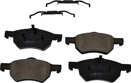 Klaxcar France 24890z - Brake Pad Set, disc brake www.autospares.lv