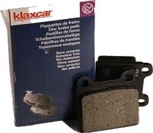 Klaxcar France 24820z - Тормозные колодки, дисковые, комплект www.autospares.lv