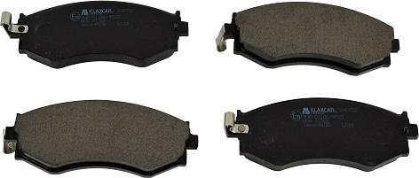 Klaxcar France 24875z - Brake Pad Set, disc brake www.autospares.lv