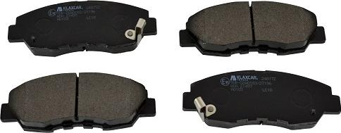 Klaxcar France 24877z - Brake Pad Set, disc brake www.autospares.lv