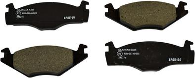 Klaxcar France 24327z - Brake Pad Set, disc brake www.autospares.lv