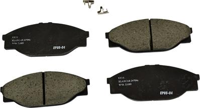 Klaxcar France 24704z - Brake Pad Set, disc brake www.autospares.lv