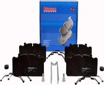 Klaxcar France 26207z - Brake Pad Set, disc brake www.autospares.lv