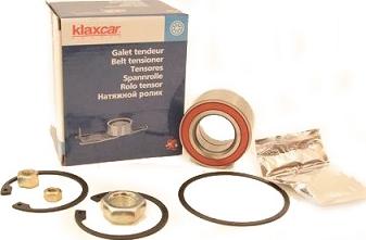 Klaxcar France 22091z - Подшипник ступицы колеса, комплект www.autospares.lv