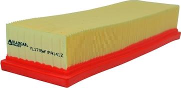 Klaxcar France FA141z - Air Filter, engine www.autospares.lv