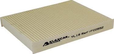 Klaxcar France FC055z - Filtrs, Salona telpas gaiss www.autospares.lv