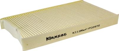 Klaxcar France FC057z - Filter, interior air www.autospares.lv