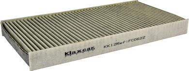 Klaxcar France FC062z - Фильтр воздуха в салоне www.autospares.lv