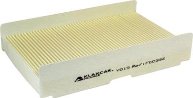 Klaxcar France FC033z - Filtrs, Salona telpas gaiss autospares.lv