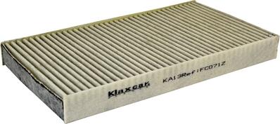 Klaxcar France FC071z - Filtrs, Salona telpas gaiss www.autospares.lv