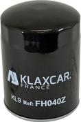 Klaxcar France FH040z - Масляный фильтр www.autospares.lv