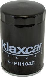 Klaxcar France FH104z - Масляный фильтр www.autospares.lv