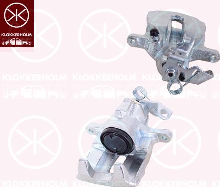 Klokkerholm 9914239 - Тормозной суппорт www.autospares.lv