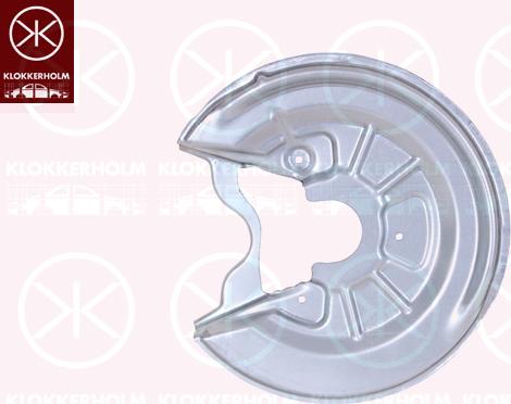 Klokkerholm 9545875 - Dubļu sargs, Bremžu disks www.autospares.lv