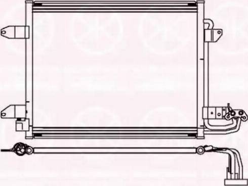 Klokkerholm 9545305211 - Kondensators, Gaisa kond. sistēma www.autospares.lv