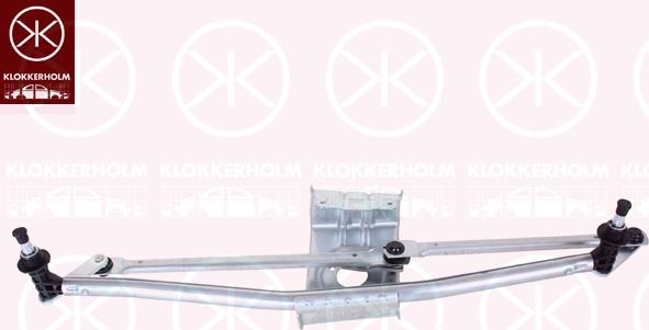 Klokkerholm 95623280 - Stiklu tīrītāja sviru un stiepņu sistēma www.autospares.lv