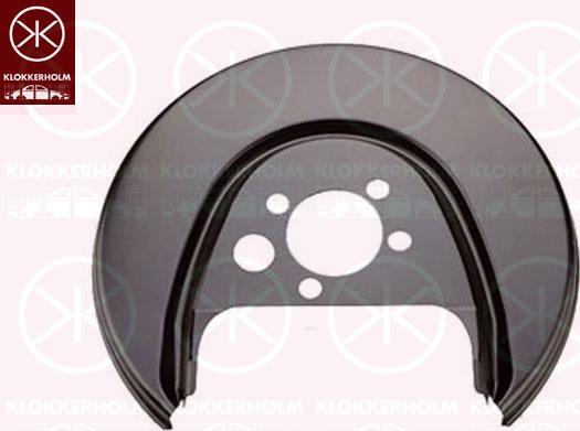 Klokkerholm 9501878 - Dubļu sargs, Bremžu disks www.autospares.lv